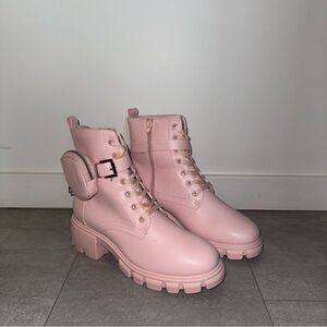 Pink Women's Ankle Boots